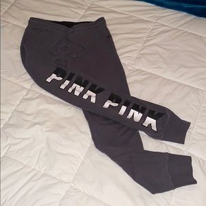 ✨PINK Grey Sweatpants✨